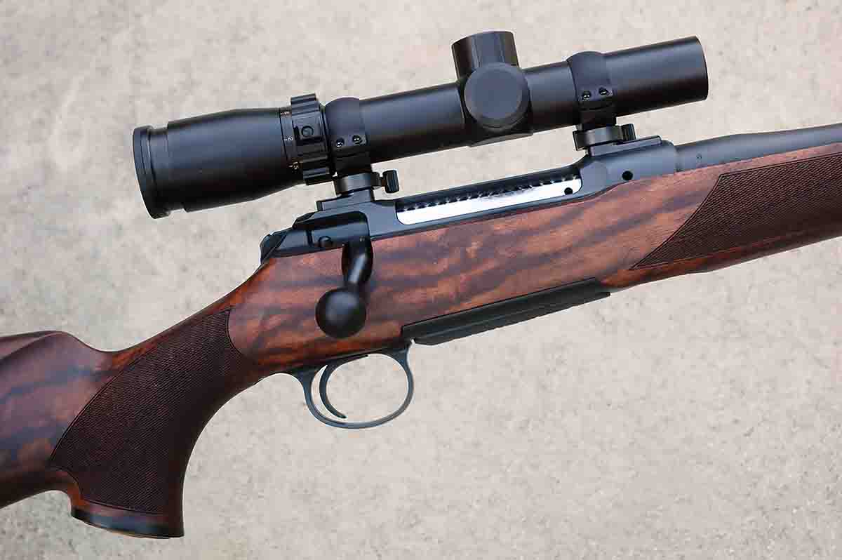 Wayne’s Sauer 101 in 9.3x62mm is scoped for hunting big beasts in cover, where the 9.3x62mm excels.